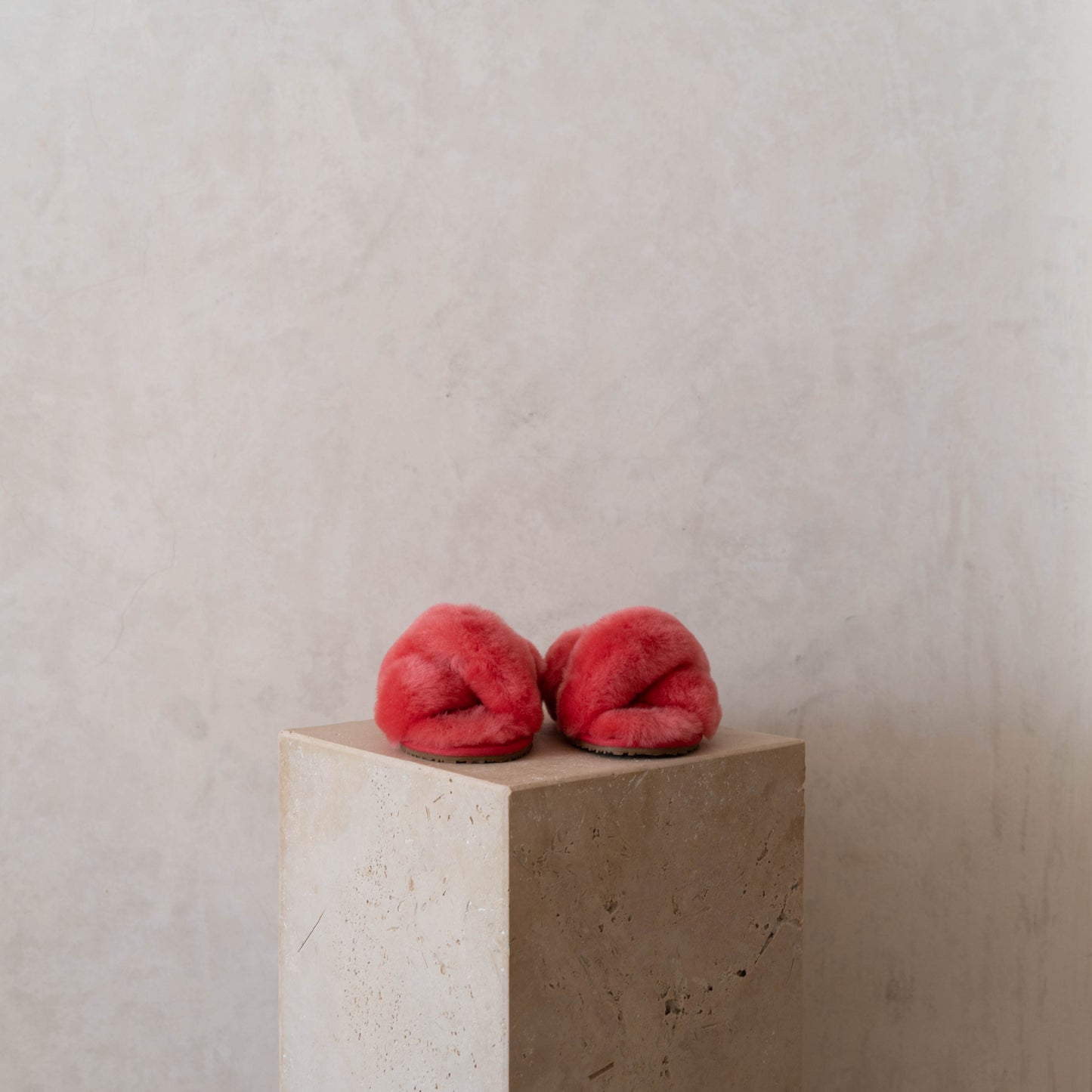 Cloud Slippers 100% Sheepskin - Sugar Pink